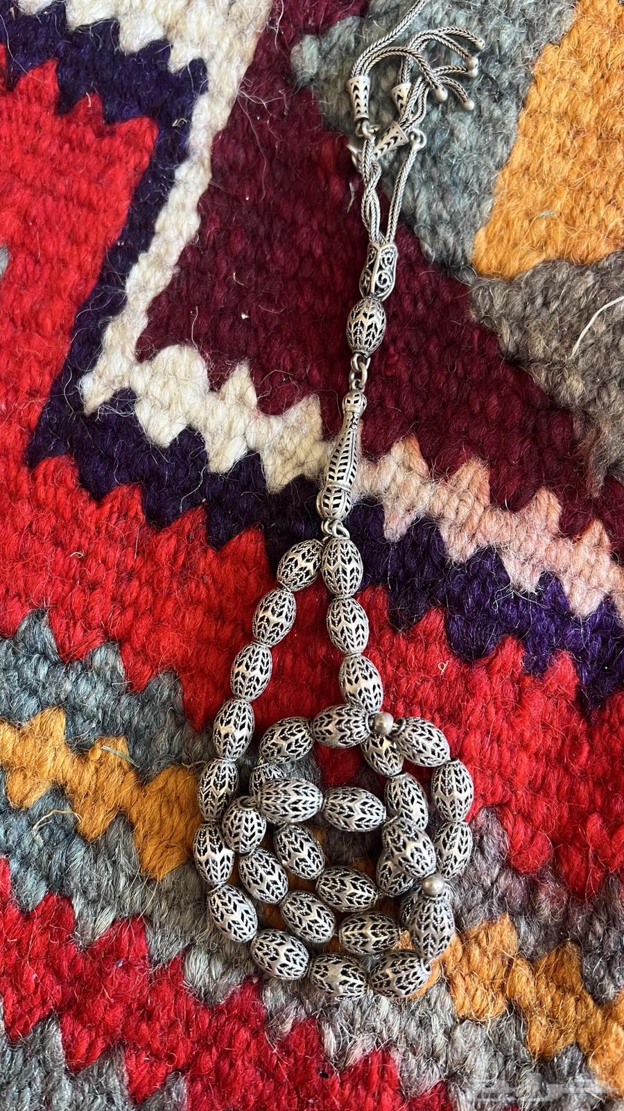 سبحة فضة صافي عيار 92564421716306434114