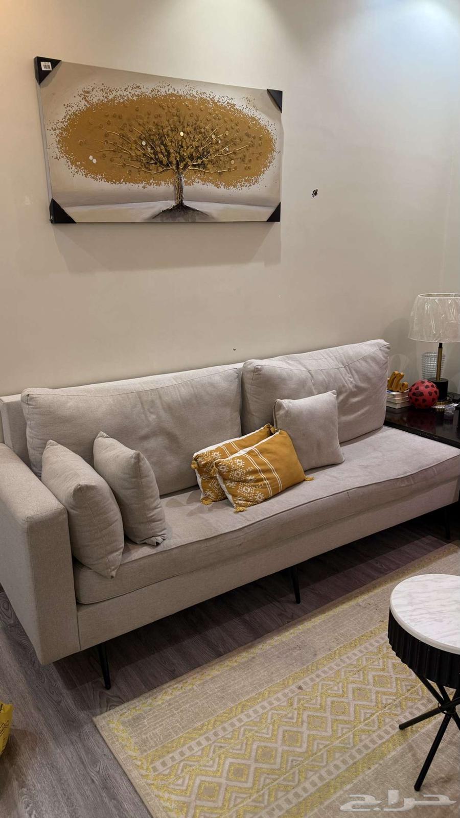 Sofa with tables for sale64421825051009110