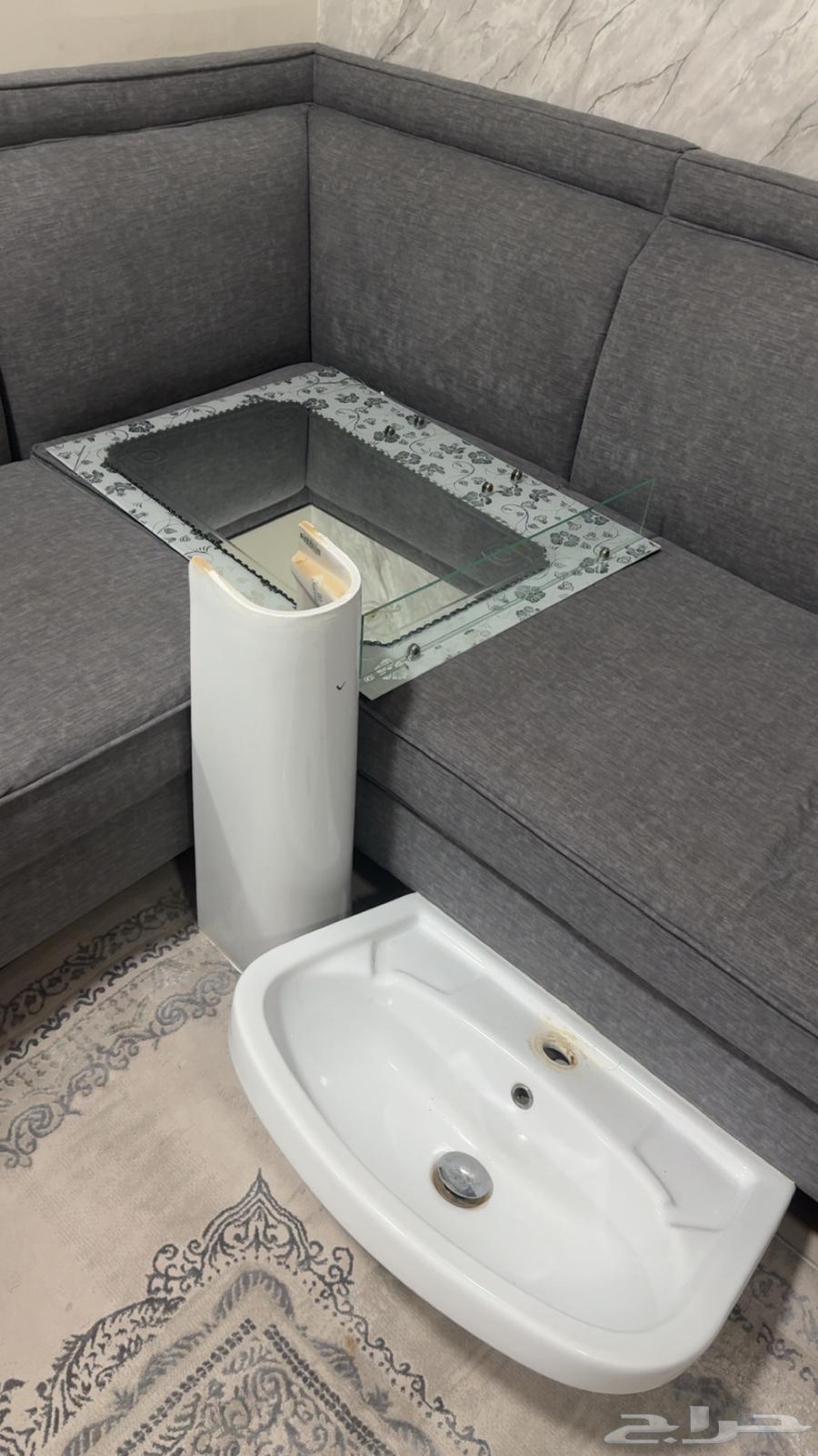 مغسلة شبه جديده64425757216130110