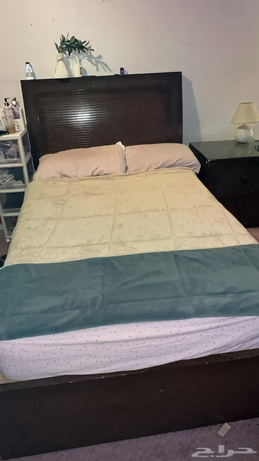 طقم غرفه نوم فردي كامل للبيع64424520453379113