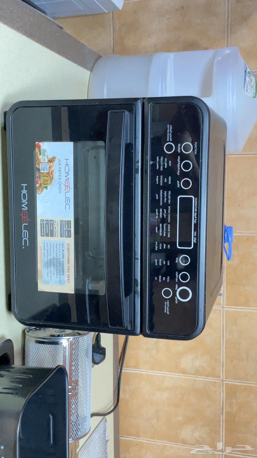 فرن هوائي HOMEELEC للبيع64423583038339111