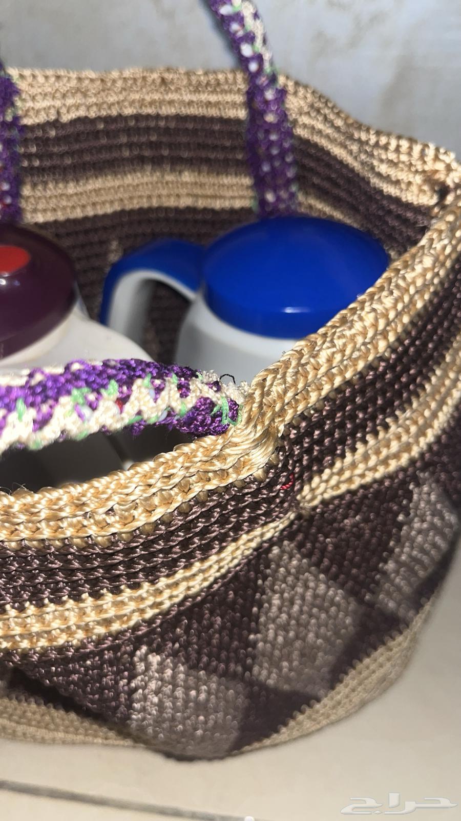 شنطة حياكة يدوية لحمل دلال وثلاجات القهوة والشاي64422123721858114