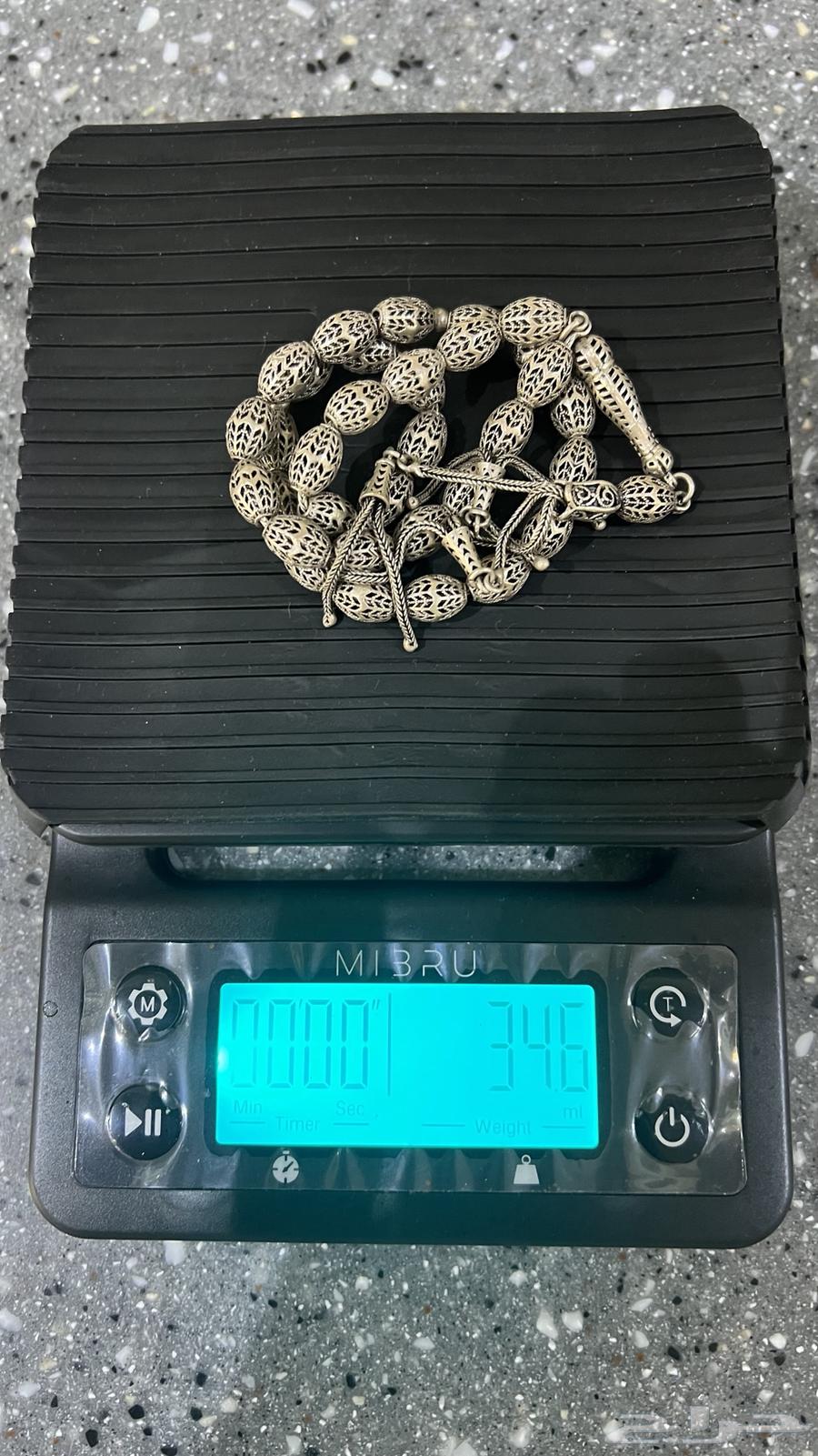 سبحة فضة صافي عيار 92564421716306434112