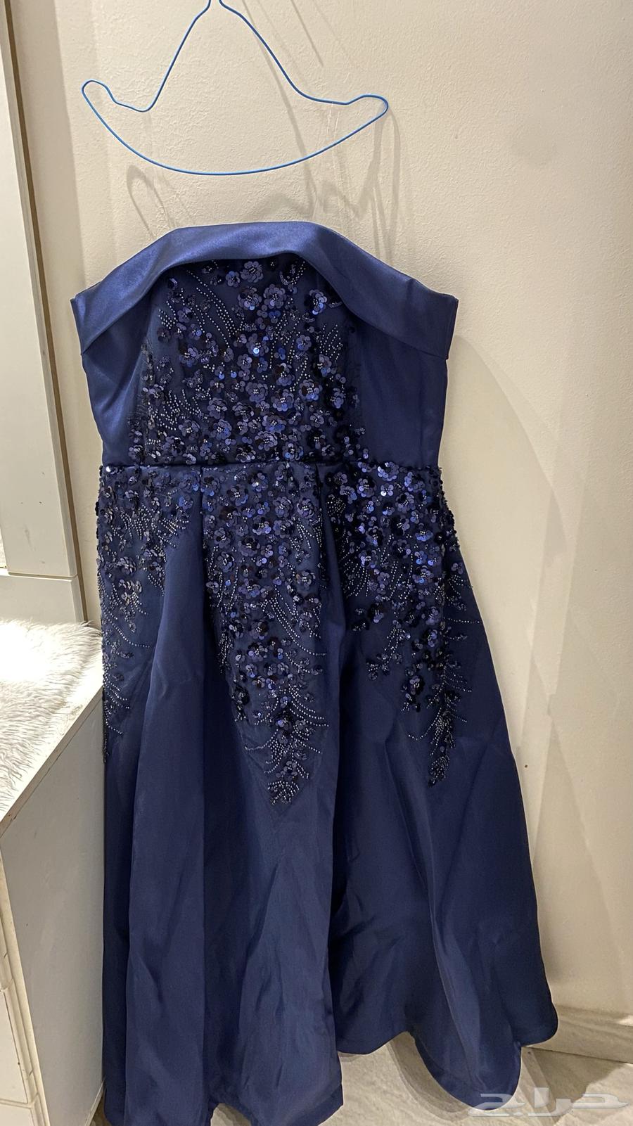 فستان كحلي غامق جديد64424882733186110