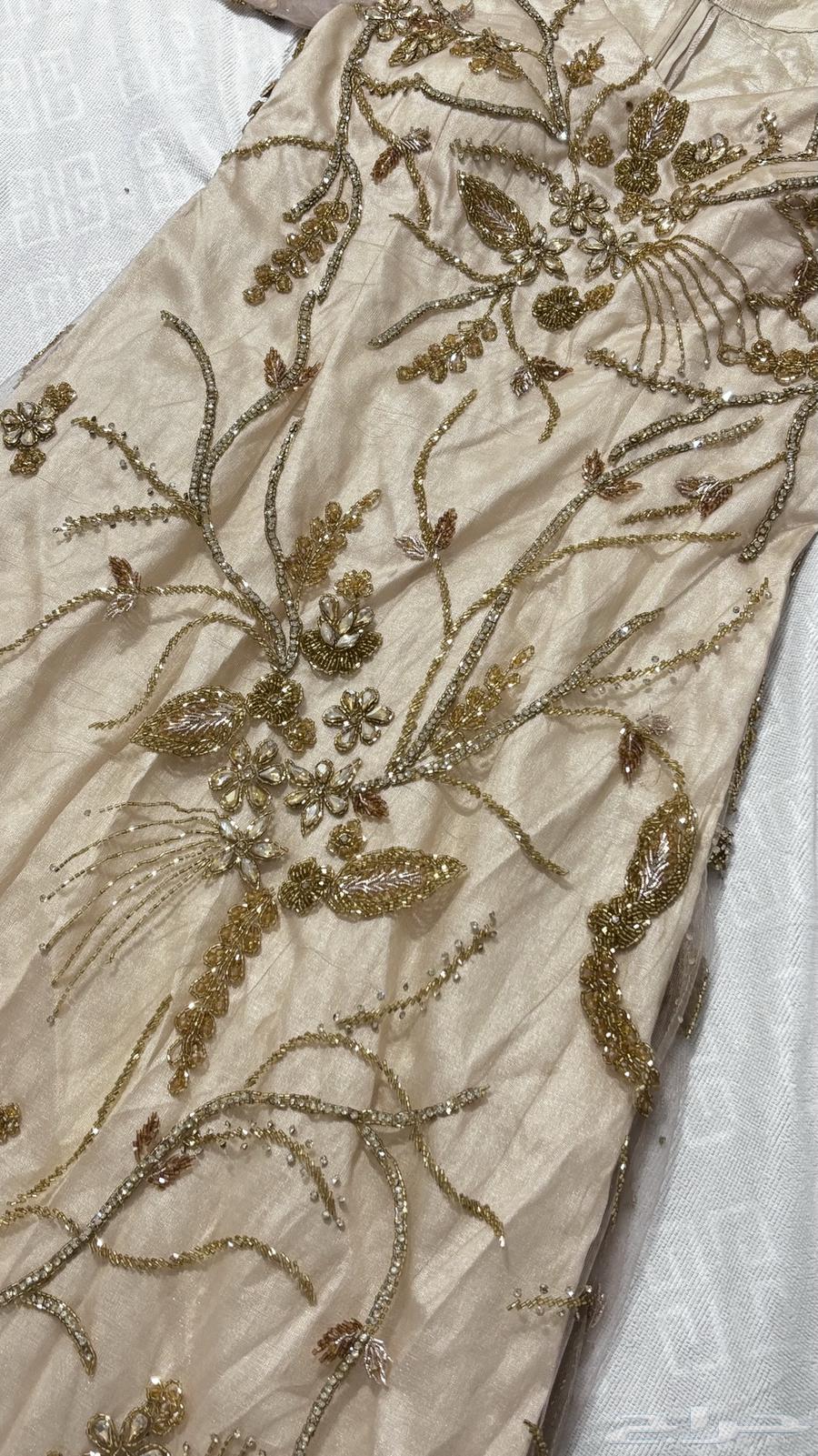 فستان خربزي ذهبي64422178174979113