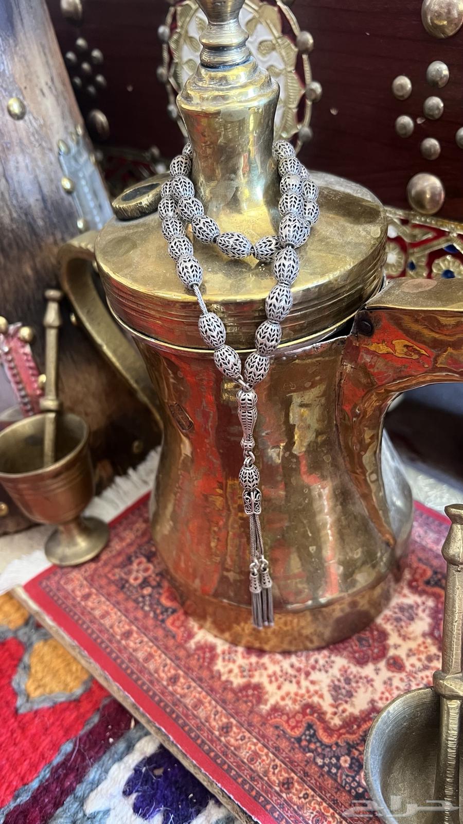 سبحة فضة صافي عيار 92564421716306434111