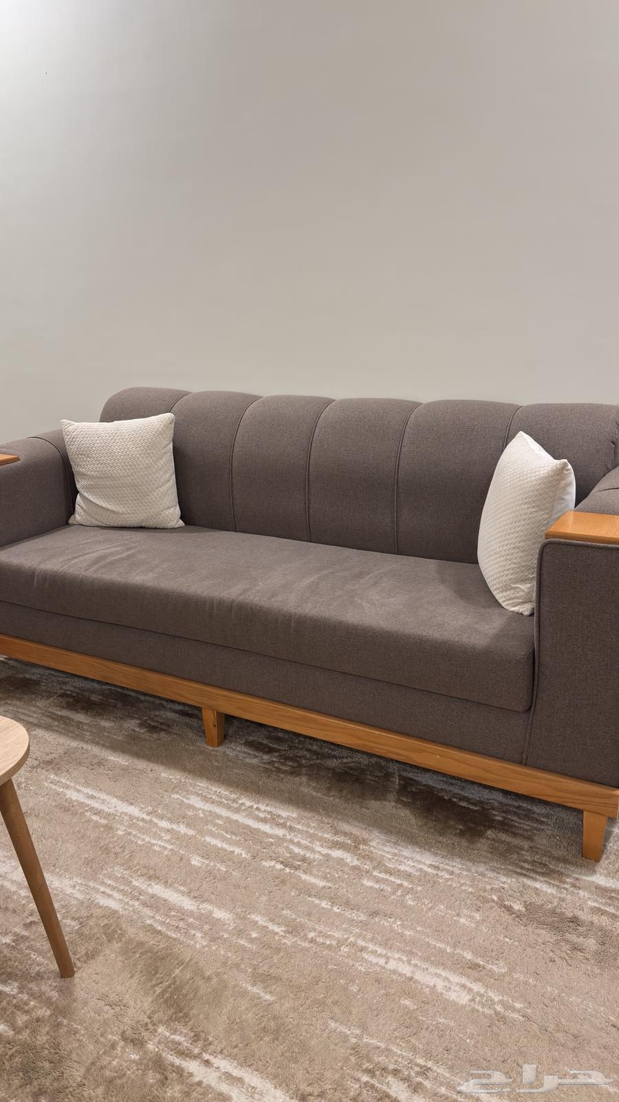 5-piece sofa set, 3 large and 2 single seats, used for newlyweds for 3 years, accommodates 12 people64420256404609111