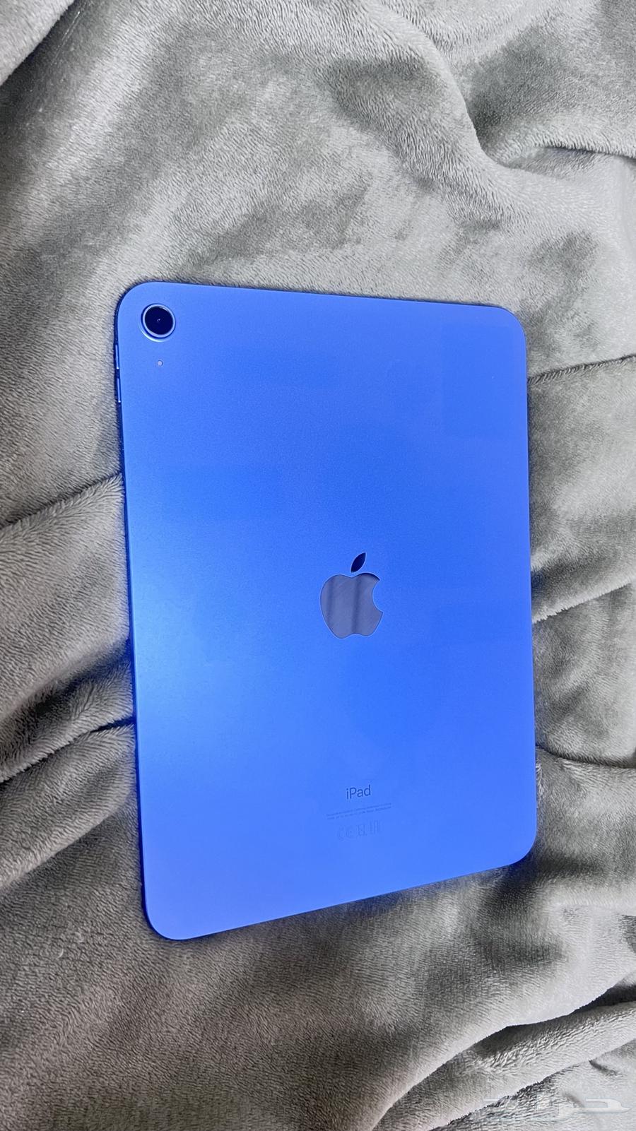 ايباد الجيل العاشر ازرق جديد تماما  شاشة حماية قوية64419426353410110