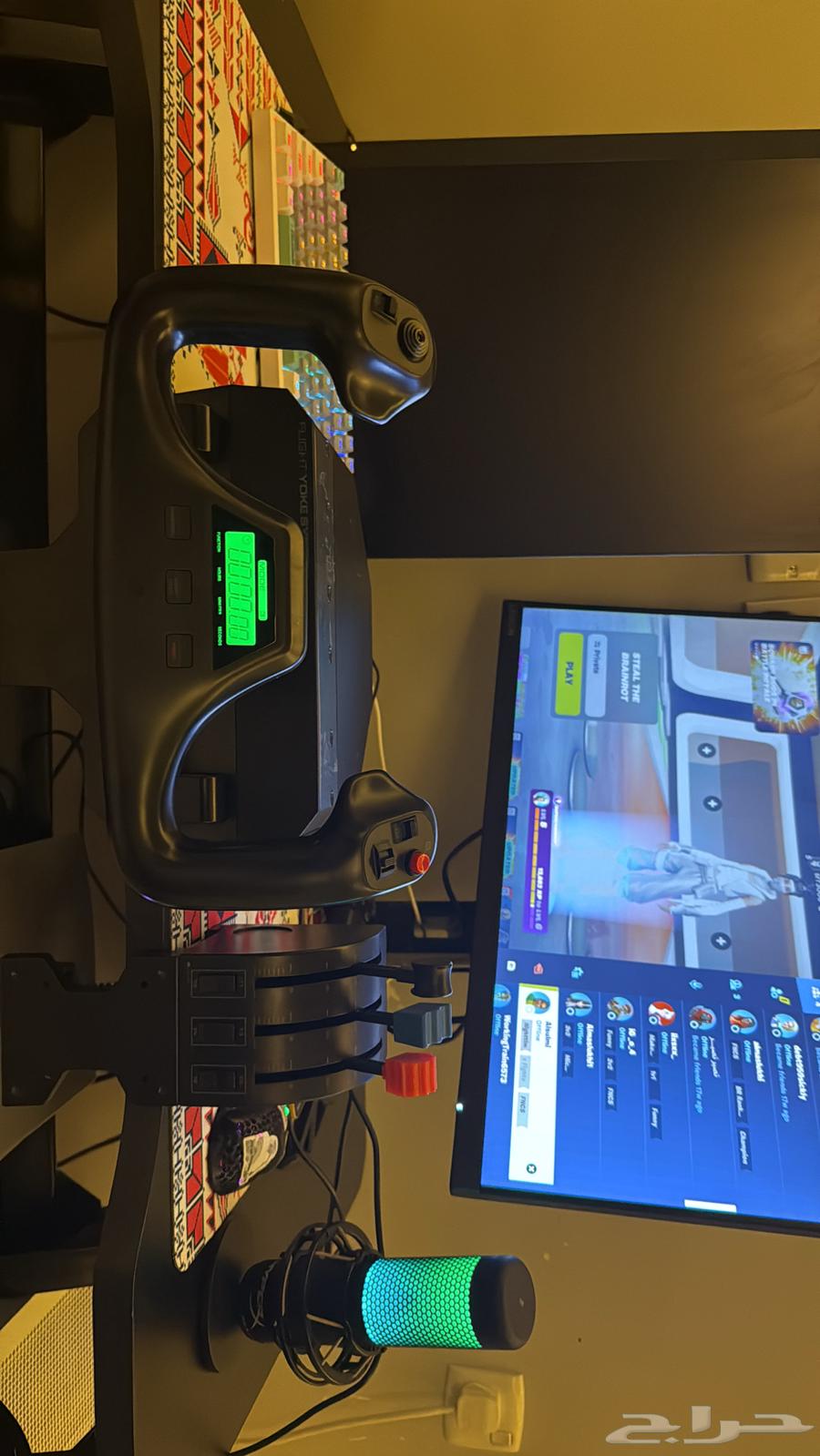 Logitech Flight Yoke System64424692921730110