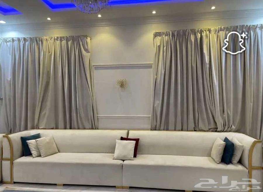 كنب مستخدم 6 قطع و ستاره و 7 طاولات64424535230723110