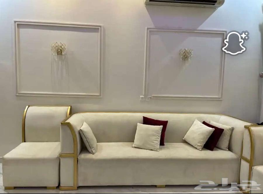 كنب مستخدم 6 قطع و ستاره و 7 طاولات64424535230723112