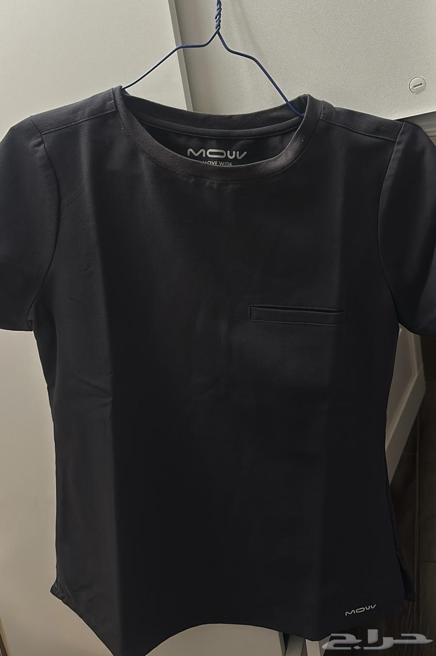 بلوزة سكرب لون رمادي xxs- توب64422286695553111