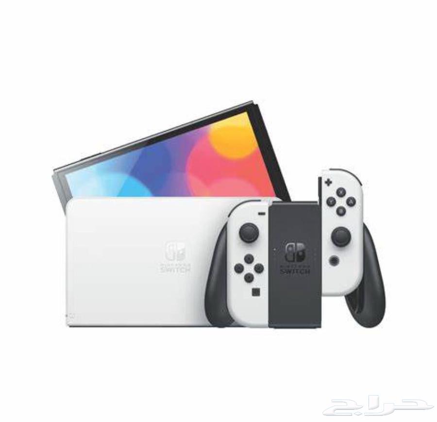 Nintendo Switch OLED with 256GB Memory Modification - White Color64425003780610110