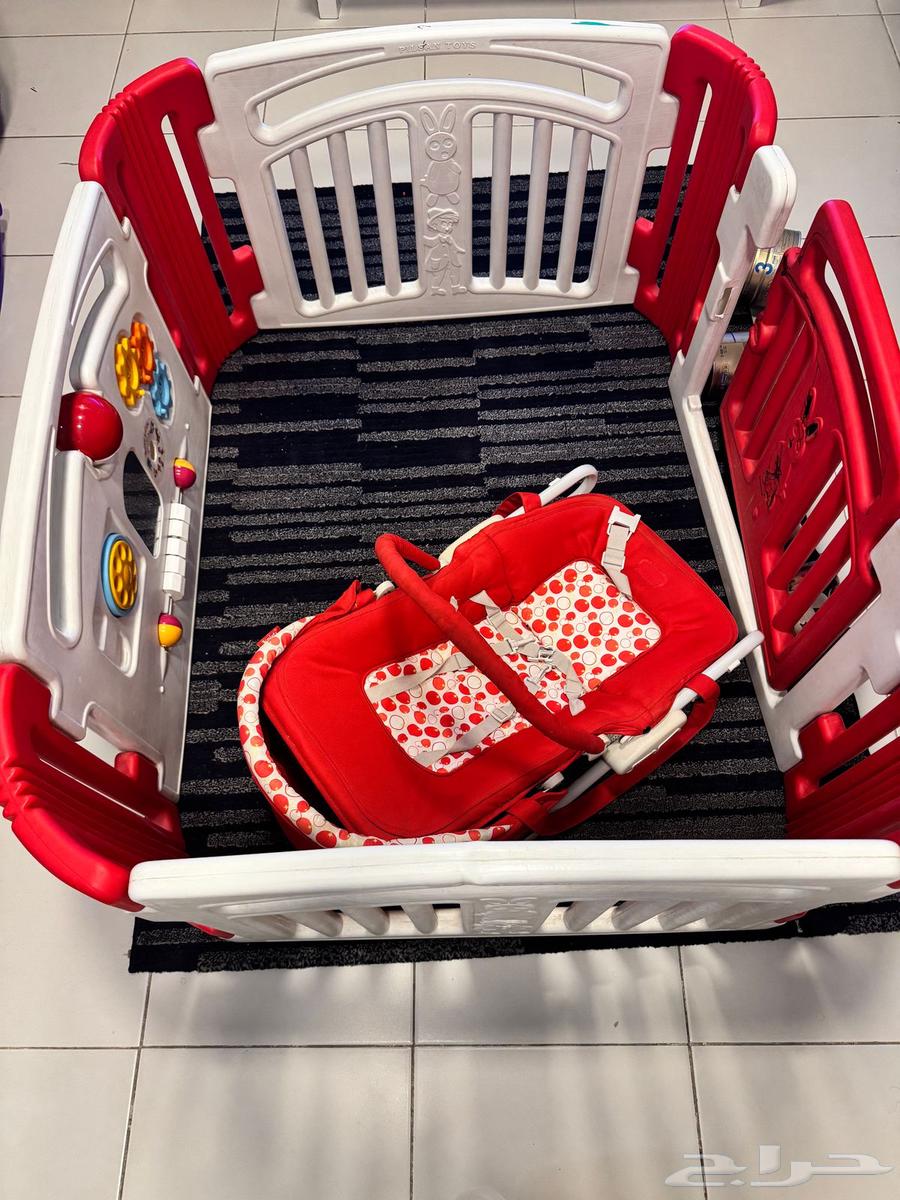 حاجز للأطفال وعربة أطفال64424212560898110