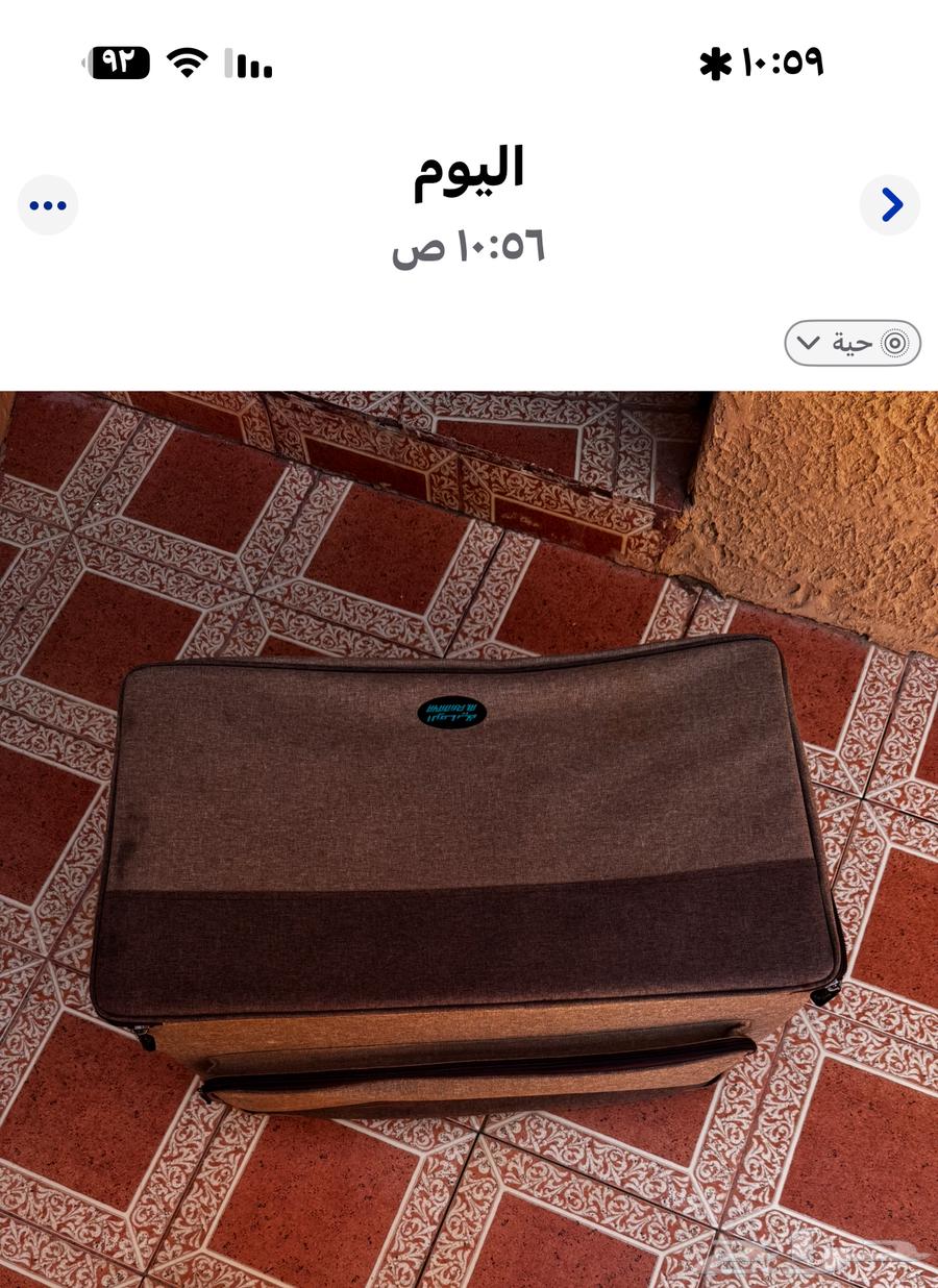 شنطه رحلات حديده من محل الرمايه المقسات 65 في 40 جديده64421377782658111