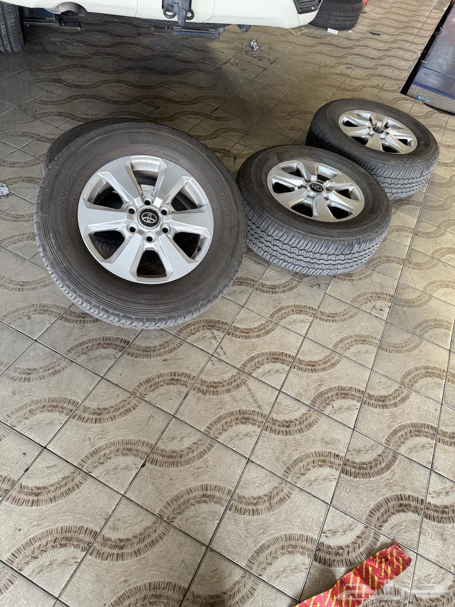 GXR and Kalah rims with Dunlop tire set, original Kalah set64422055764355110