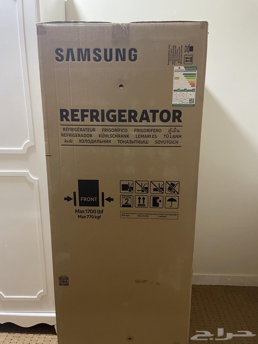 بيع ثلاجة بكرتونة جديدة ب 1500 ريال64420661663363110