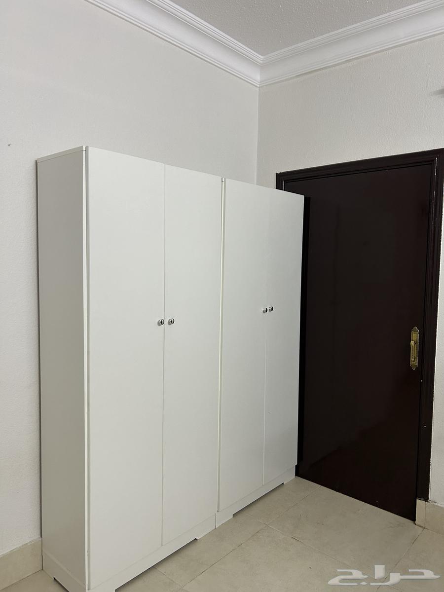 سرير نفر مع مرتبة دولابين أبيض نظيفة للبيع64422881204866111