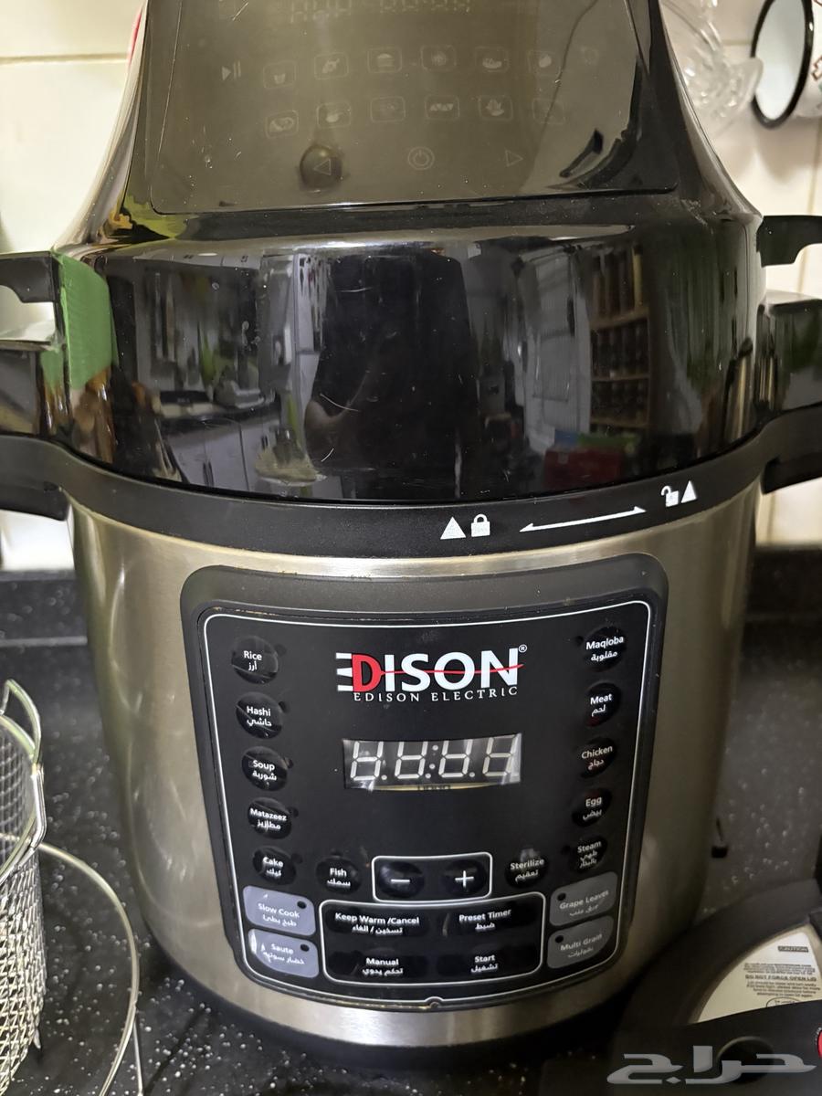 قدر ضغط كهربائي اديسون للبيع استعمال خفيف 6لتر64425381303298111