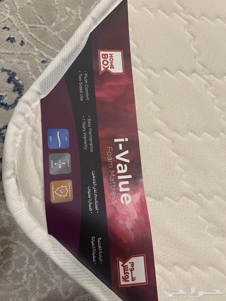 فرشة سرير جديدة من هوم بوكس غير مستعمله 190 90 سم64420918860674110