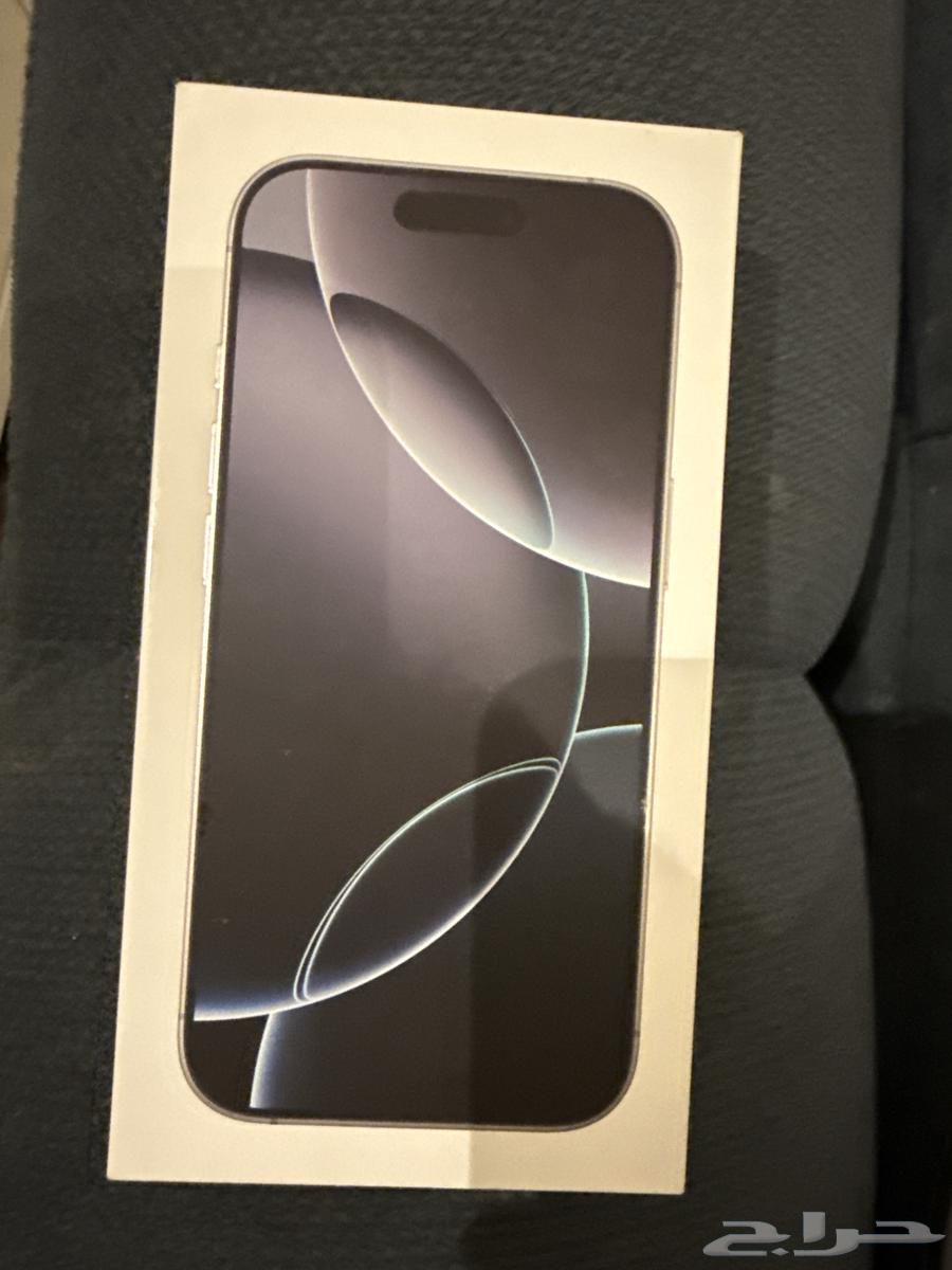 ايفون 16 برو 256 جديد64424882718466110