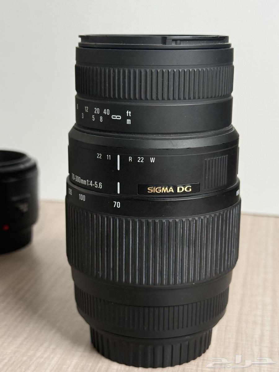 عدسة لكانون ef سيقما 70 _ 300 زوم نظيفة64422367545985112