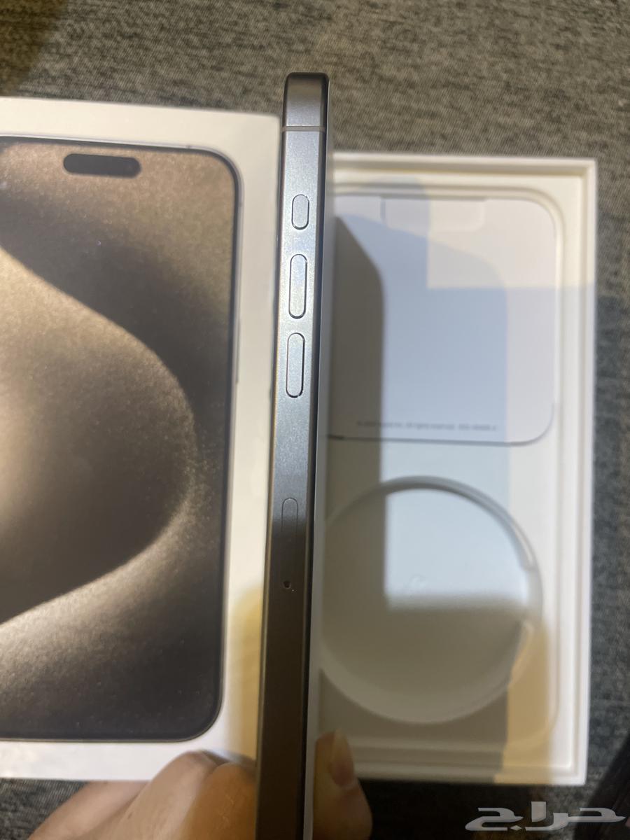 جوال ايفون 15 برو ماكس سعة 256 جديد ما انفك64425623638915112