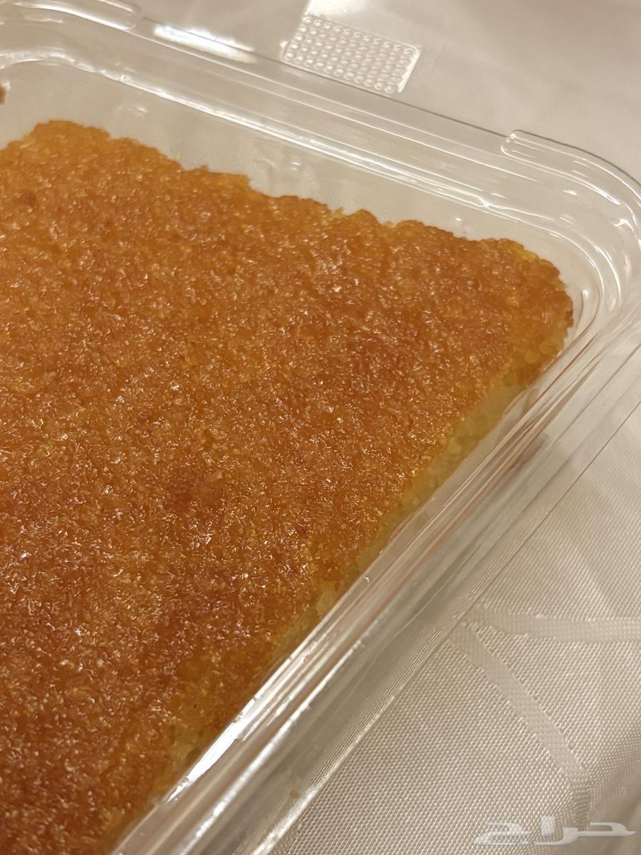 Rich semolina cake with authentic flavor, all deliciousness for just 8 SAR64423583105922110