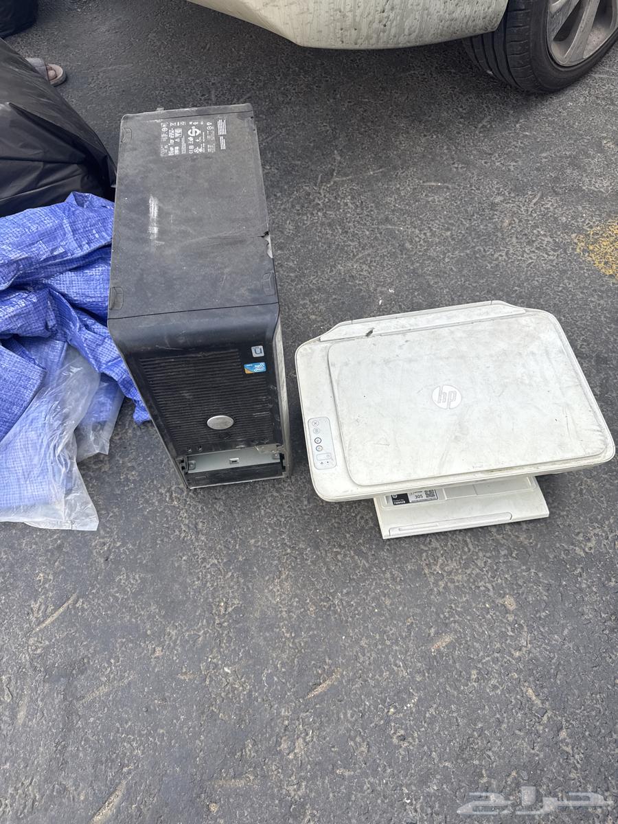 كمبيوتر و طابعة للبيع ( يحتاجو صيانة )64422708666370110