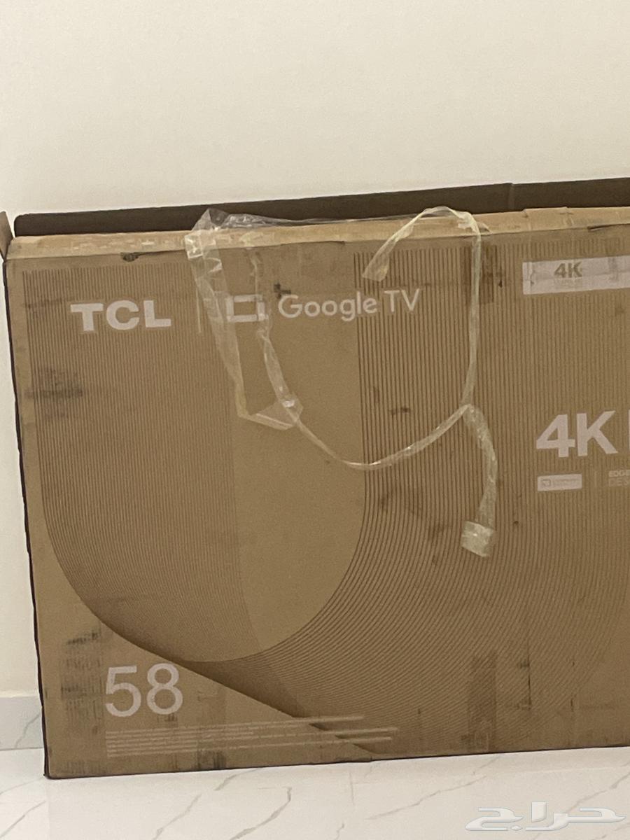 شاشة TCL قوقل تي  ي 58 بوصة64422259876481113