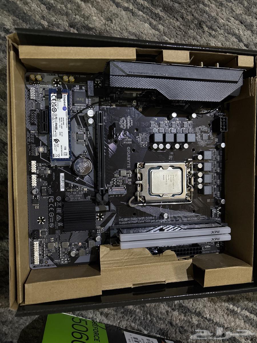 New PC build with original boxes for sale as a whole or separately64421906341377112