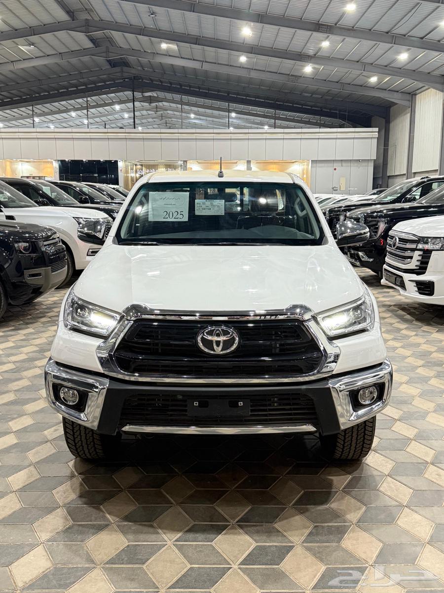 تويوتا هايلوكس 2025توماتيك بنزين خليجي فل كامل دبل اقل سعر64583880306691110