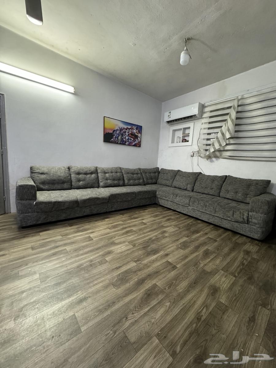 كنب حرف L للبيع على السوم64421215079681111