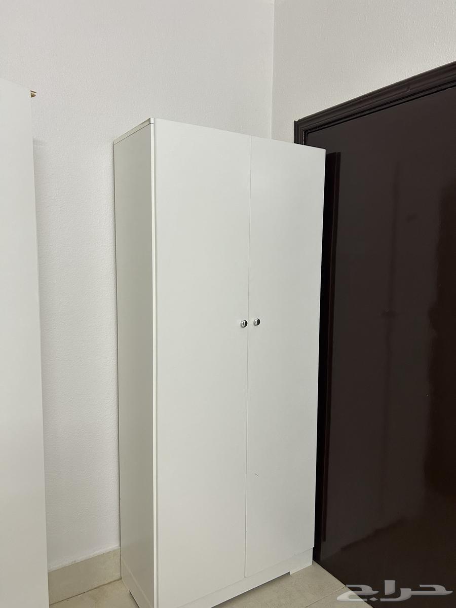 سرير نفر مع مرتبة دولابين أبيض نظيفة للبيع64422881204866112