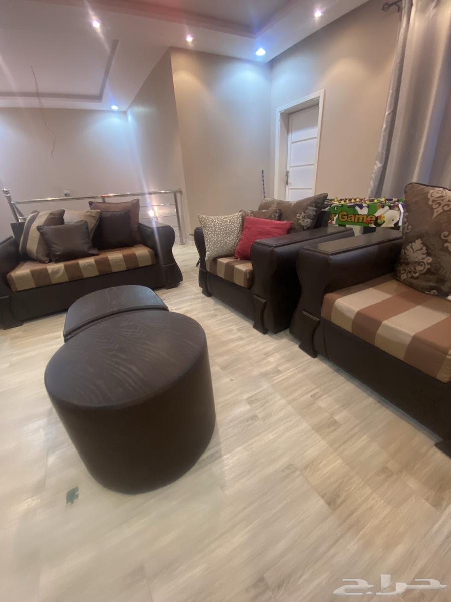 كنب للبيع جلد خشبي64423529114755112