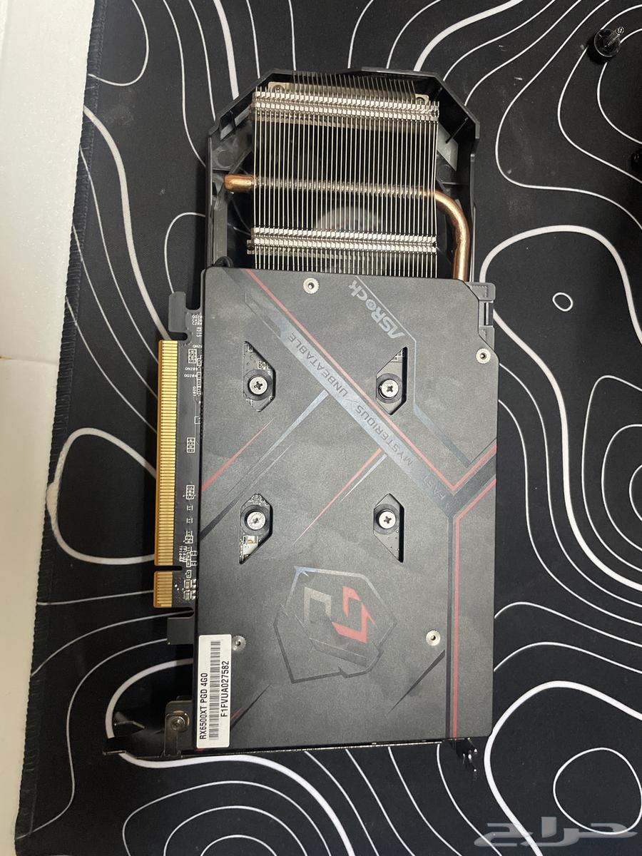 RX 6500 XT graphics card, used and clean, price negotiable64421906397571112