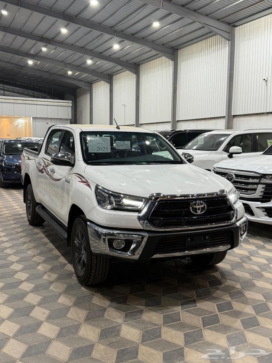 تويوتا هايلوكس 2025توماتيك بنزين خليجي فل كامل دبل اقل سعر64583880306691112