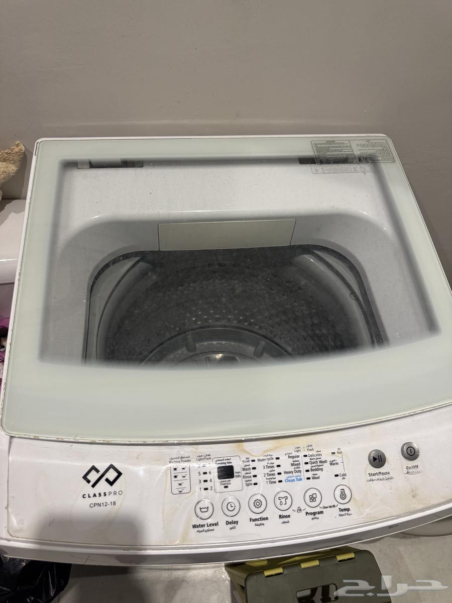 غسالة ملابس 12 كيلو مستخدمه سنه فقط64426012810113110
