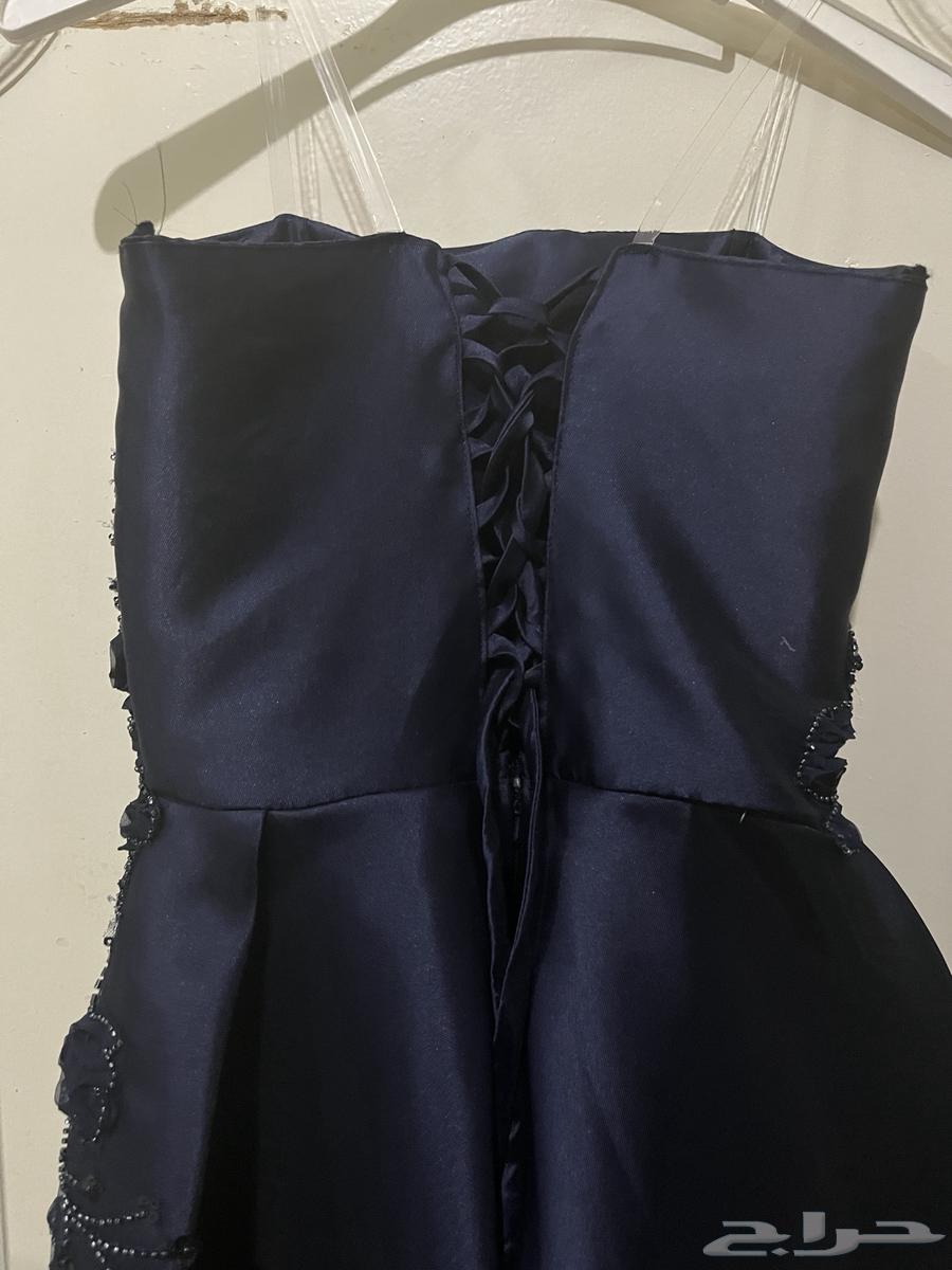 فستان كحلي لم يلبس تماما64425340568323113