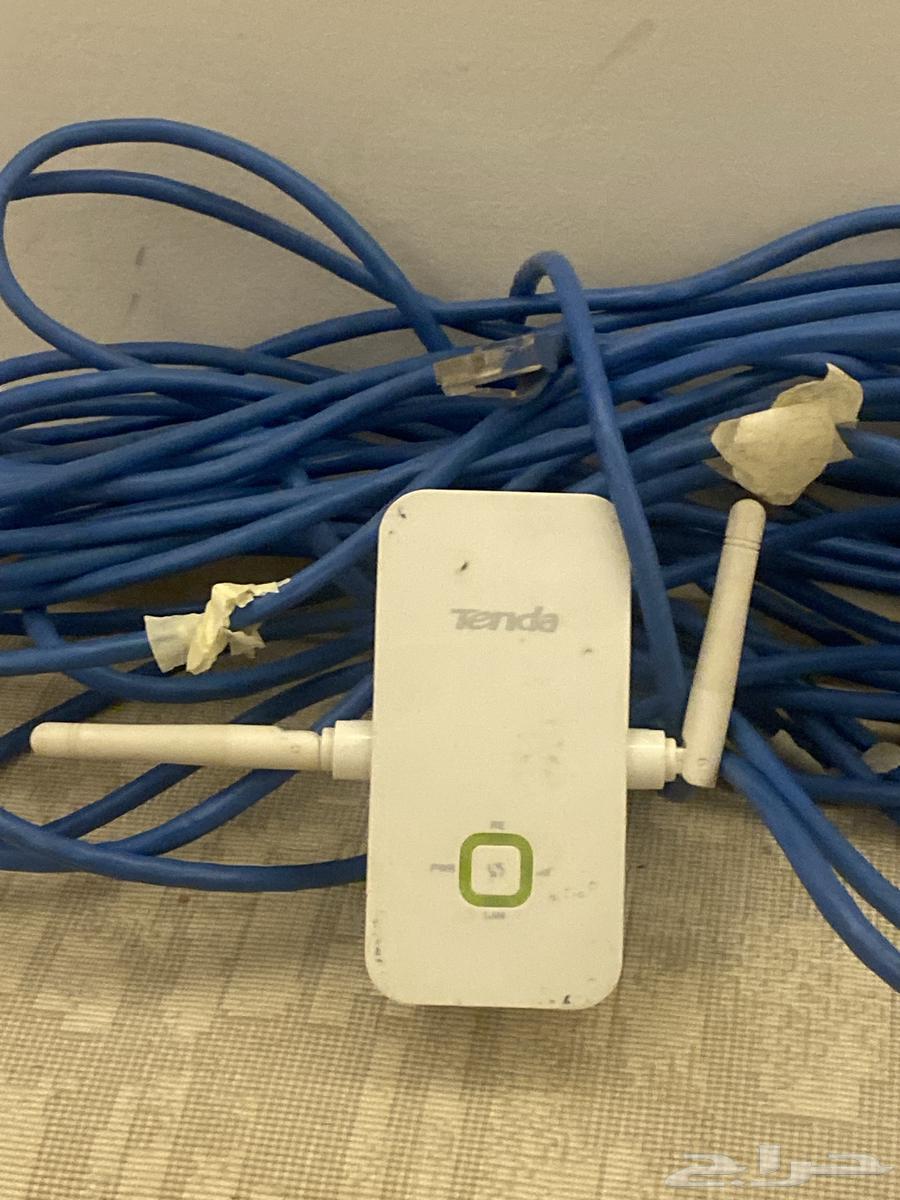 راوتر stc ومقوي شبكة مع كيبل 20 متر64425757160835111