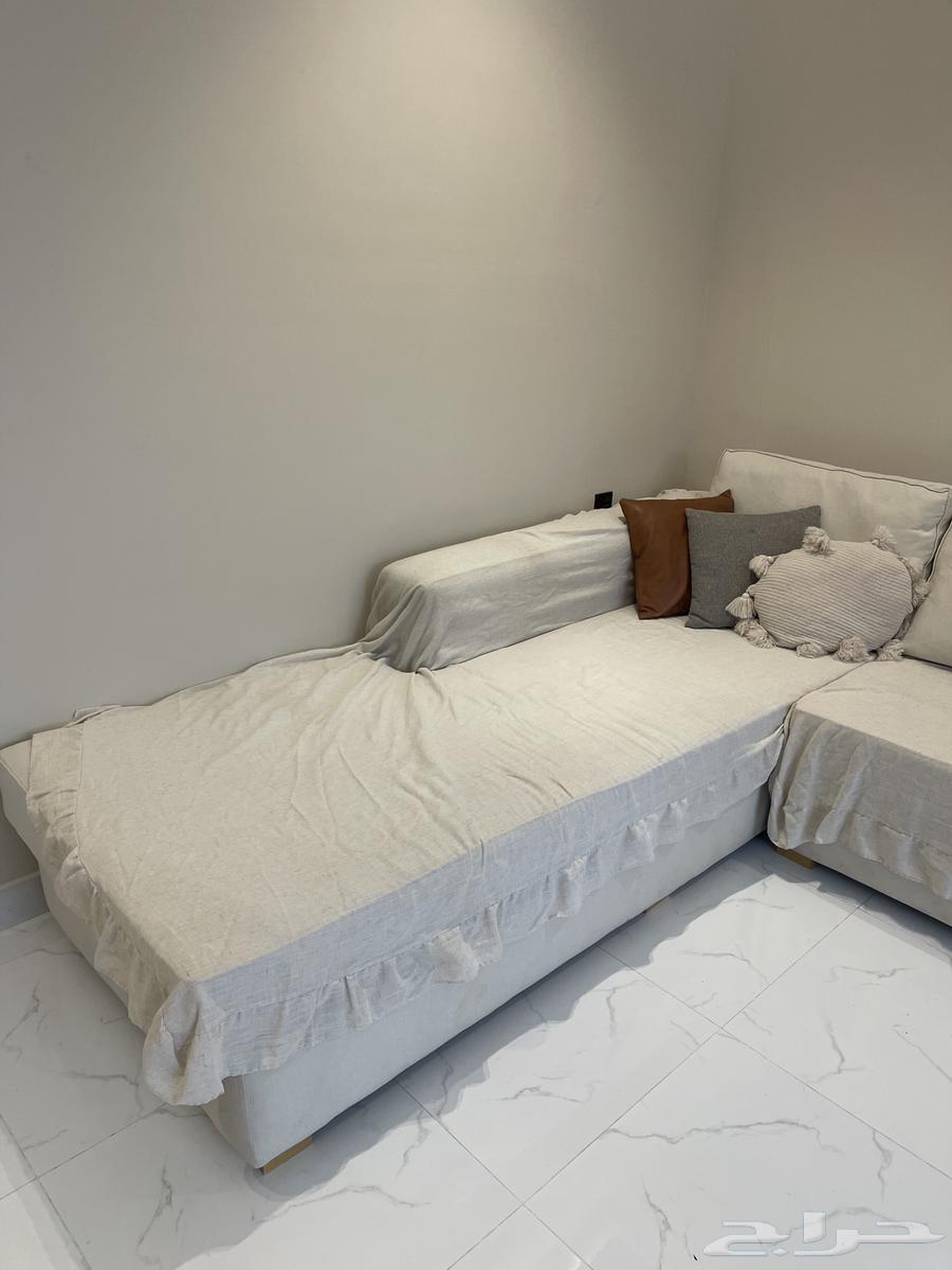 كنب صالة شكل L صوفا64421675618434113