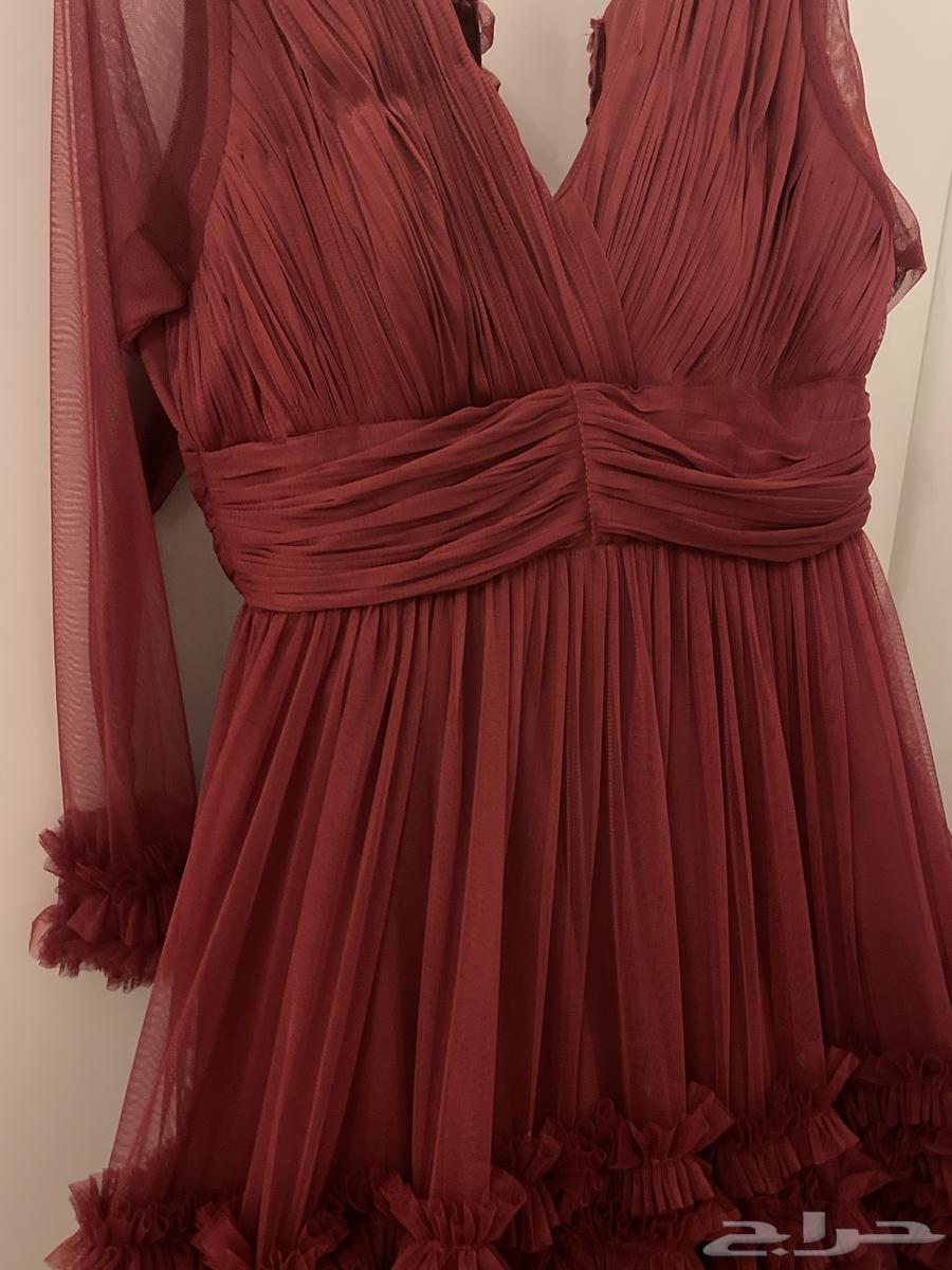 فستان ملكه لبسه وحده من شهرين64420661628162110