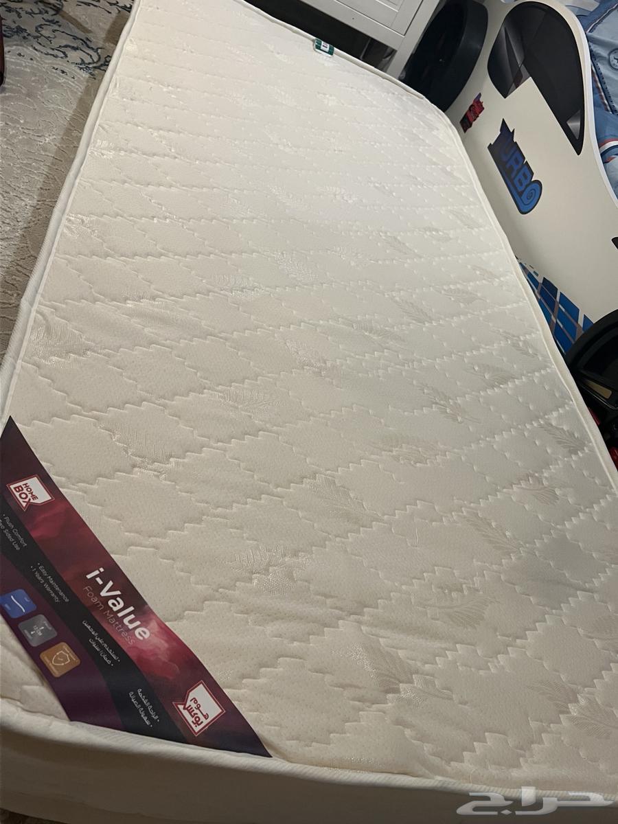 فرشة سرير جديدة من هوم بوكس غير مستعمله 190 90 سم64420918860674111