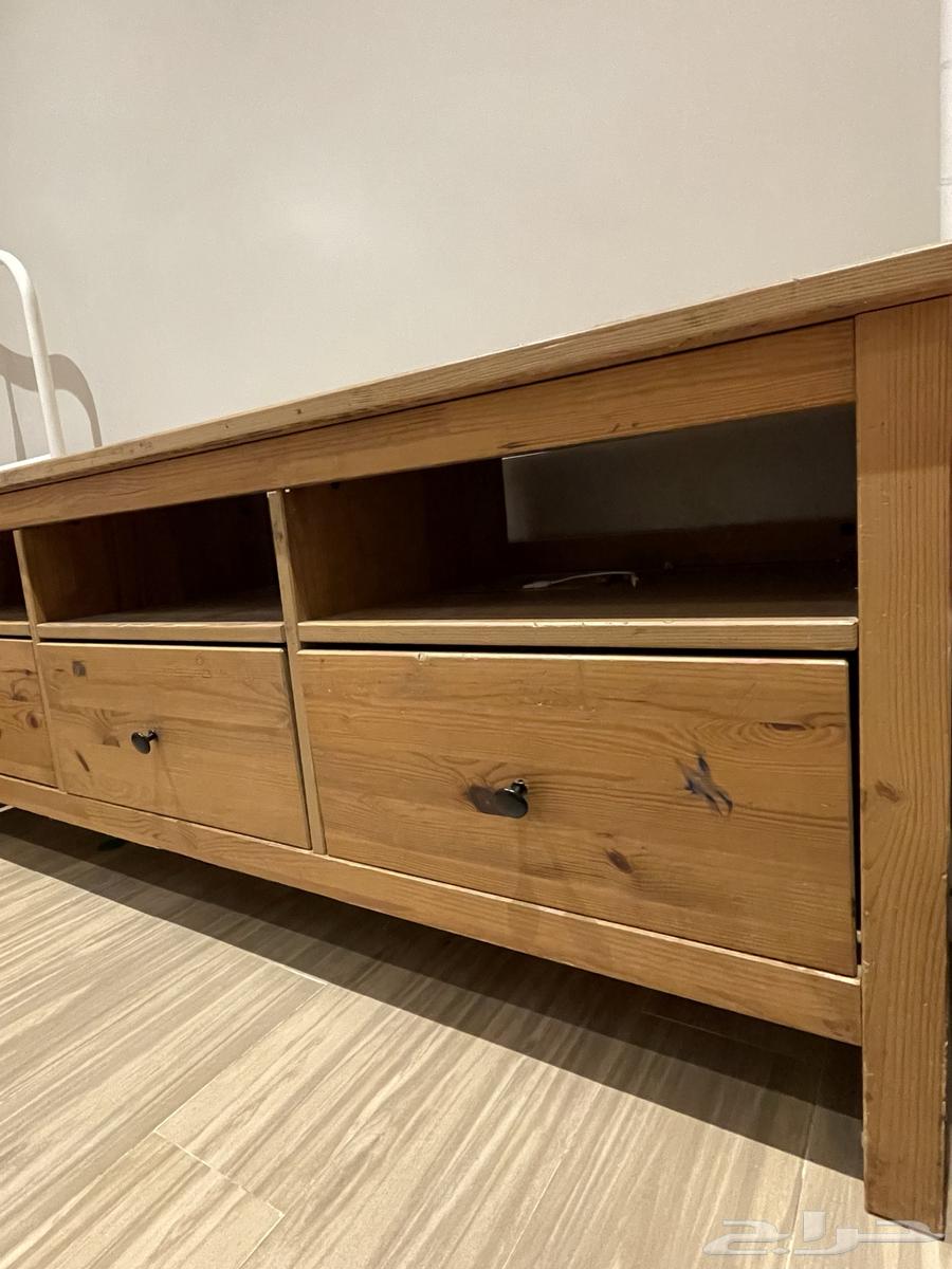 طاولة tv من الخشب الحقيقي متينة وقوية64421161036929111