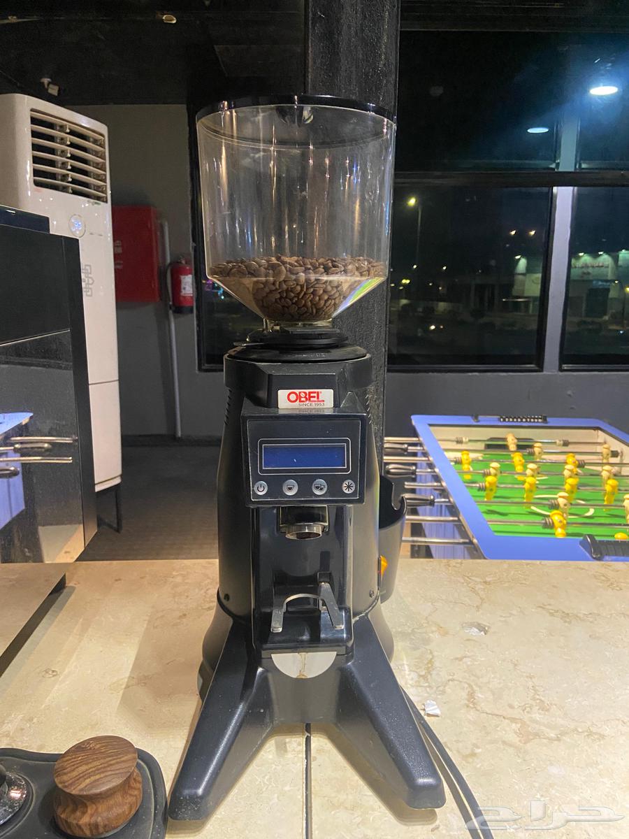 مكينة قهوة مع مطحنه ايطالي64420310262531111