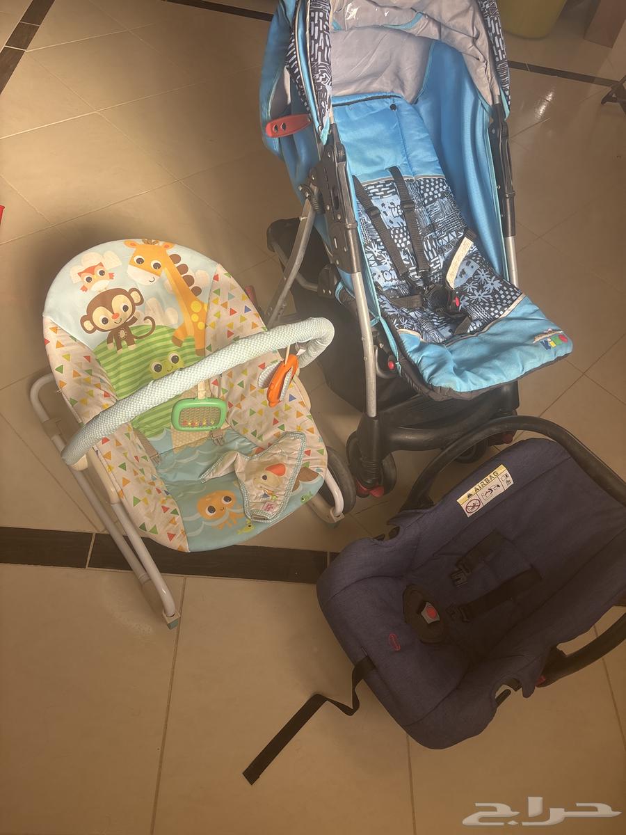 Keeko and Juniorz brand car seat, stroller, and rocking chair64423198675714110