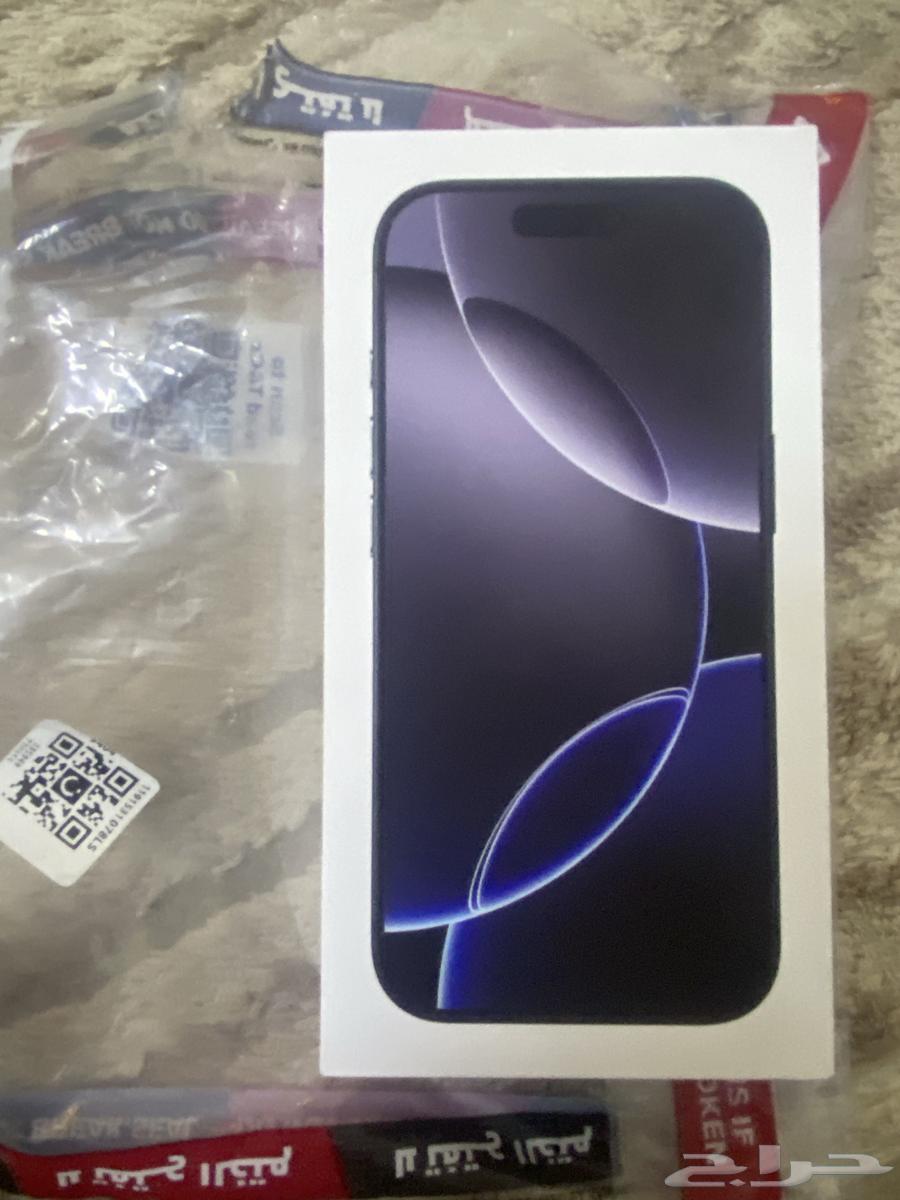 ايفون 16 برو 256 جديد بكرتونه64420472370305110