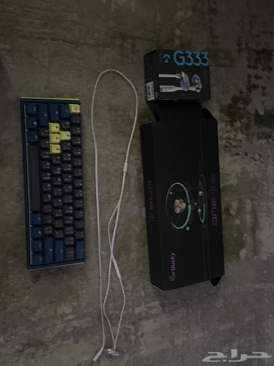 كيبورد داكي و سماعات لوجيتيك64420526399746110