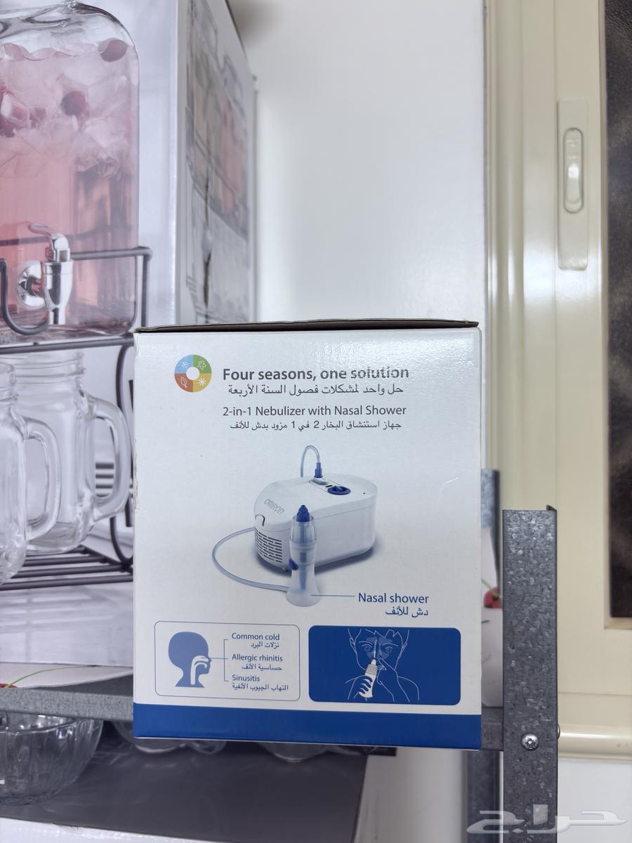 جهاز استنشاق بخار ومزود بدش للانف64420135537154111