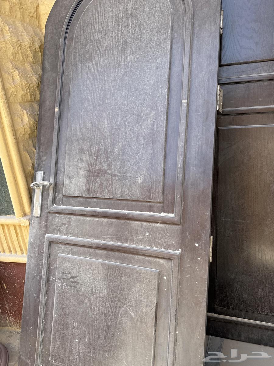 2بيبان خشب مقاسات مختلفه مقوسه64421621809794110